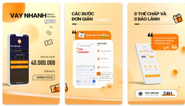H5 Vietdong - Đăng ký vay qua app từ 1 - 40 triệu