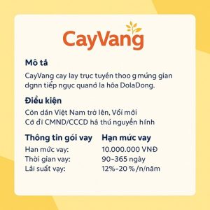 cay vang