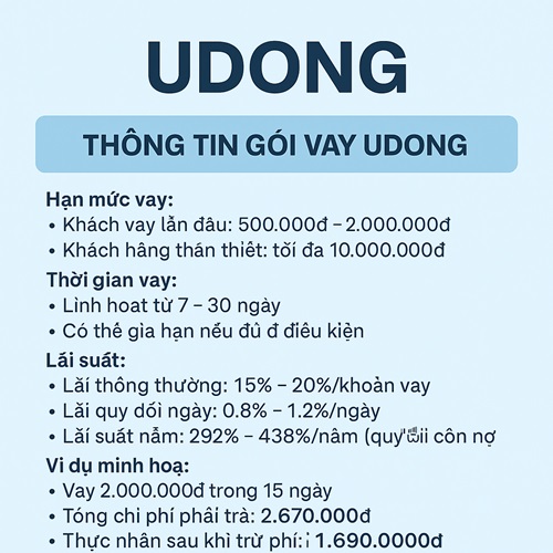 Udong vay Udong vay