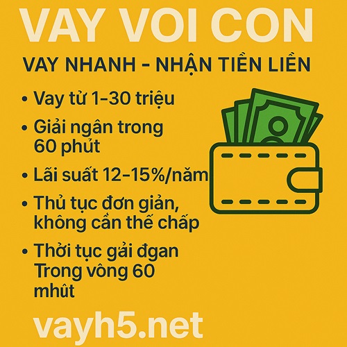 Creditnice 6 vay voi con app